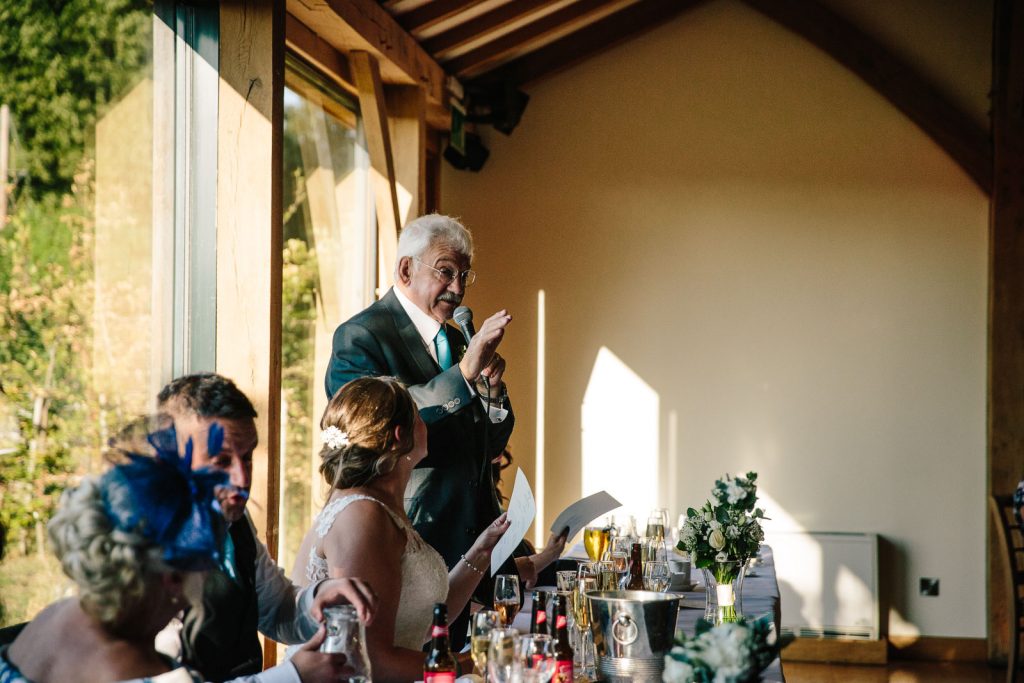 Father of the bride speech, dodford manor